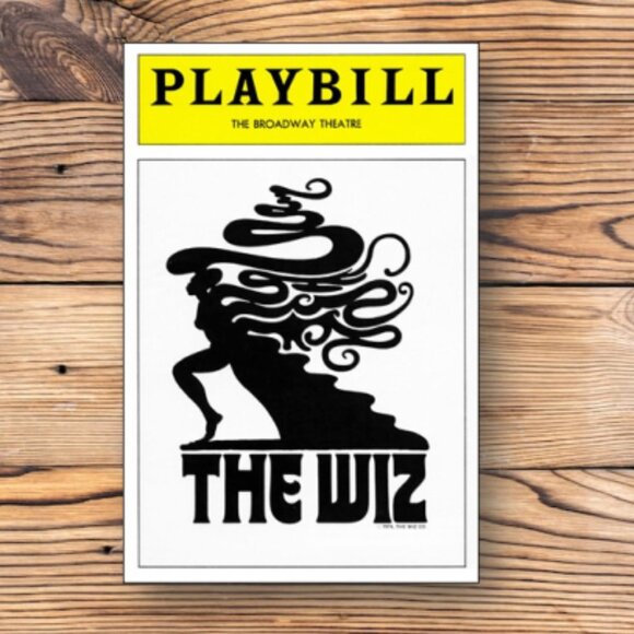 The Wiz Playbill‎ Broadway Musical Refrigerator Fridge Locker Tool Box Magnet - Picture 1 of 2